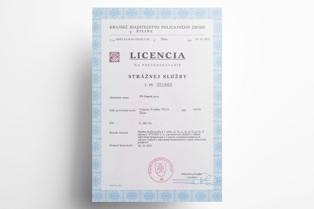 licencia sbs